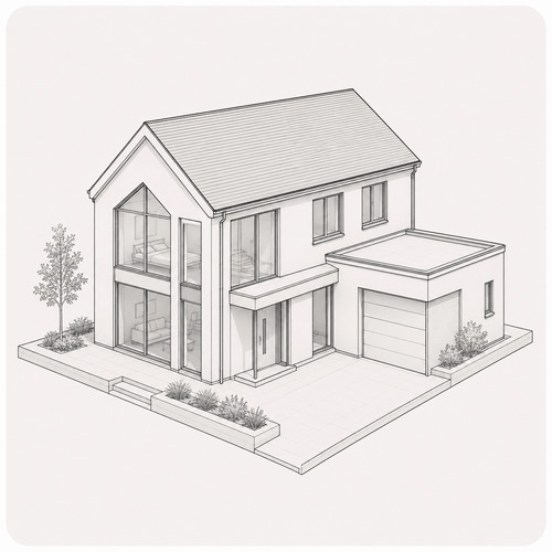 New Build 3D Drawings Icon